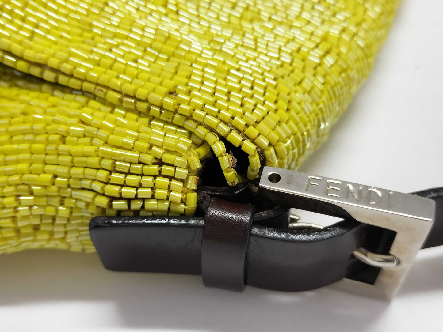 FENDI Mamma FENDI Beaded Mamma Bucket Shoulder Bag Shoulder Bag