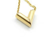 LOUIS VUITTON LV Essential V Necklace Necklace