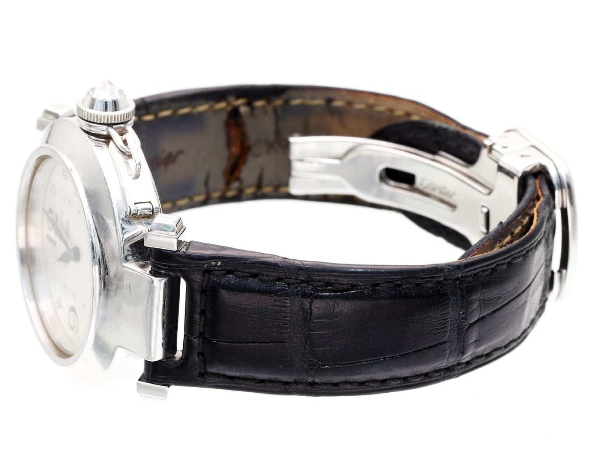 Cartier Pasha C WJ11902G 2813 94667LX Quartz 18K Gold Women's Watch