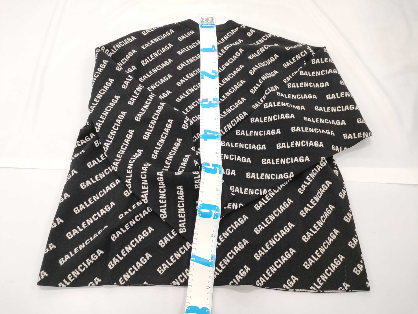 BALENCIAGA BALENCIAGA 719649 Logomaia All Over Cardigan Knit Cardigan Size 4 Unused with tags Cardigan