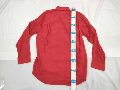 BALENCIAGA 658956 Logo Button All-Over Logo Print Men's Shirt, Size 34, Tag Included