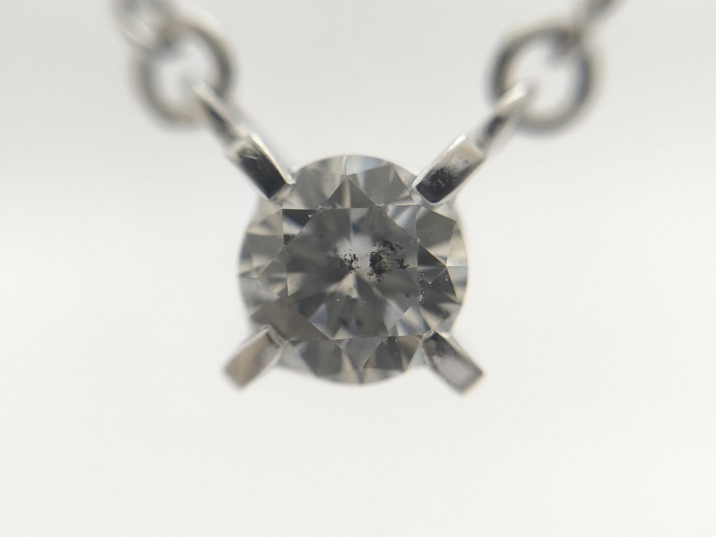 D0.328ct PT900/PT850 3.8g Necklace 