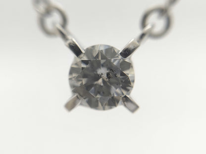 D0.328ct PT900/PT850 3.8g Necklace 