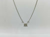 D0.328ct PT900/PT850 3.8g Necklace 