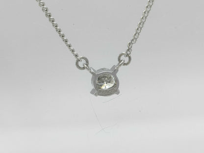 D0.328ct PT900/PT850 3.8g Necklace 