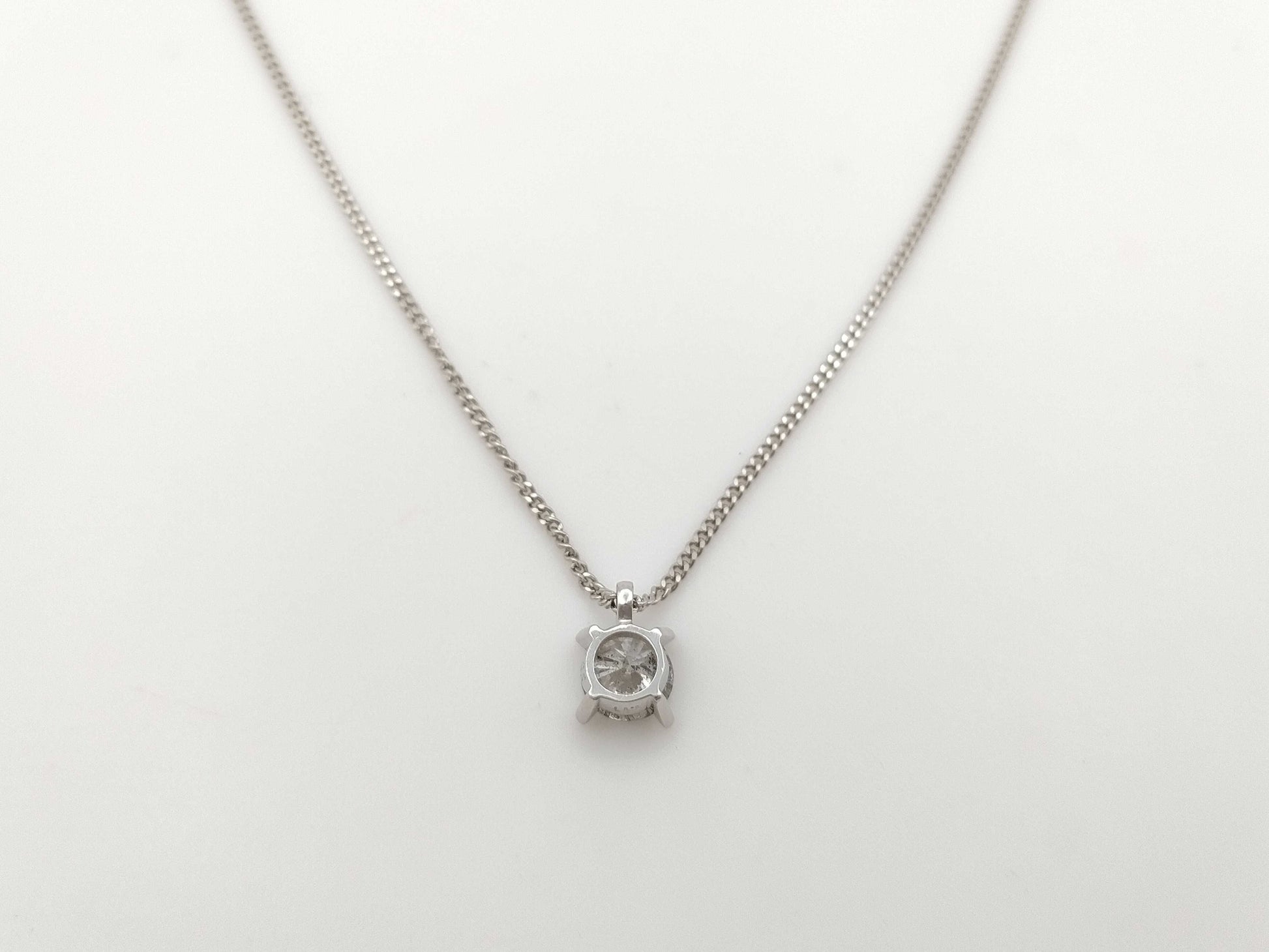 D1.17ct PT900/PT850 5.2g Necklace 