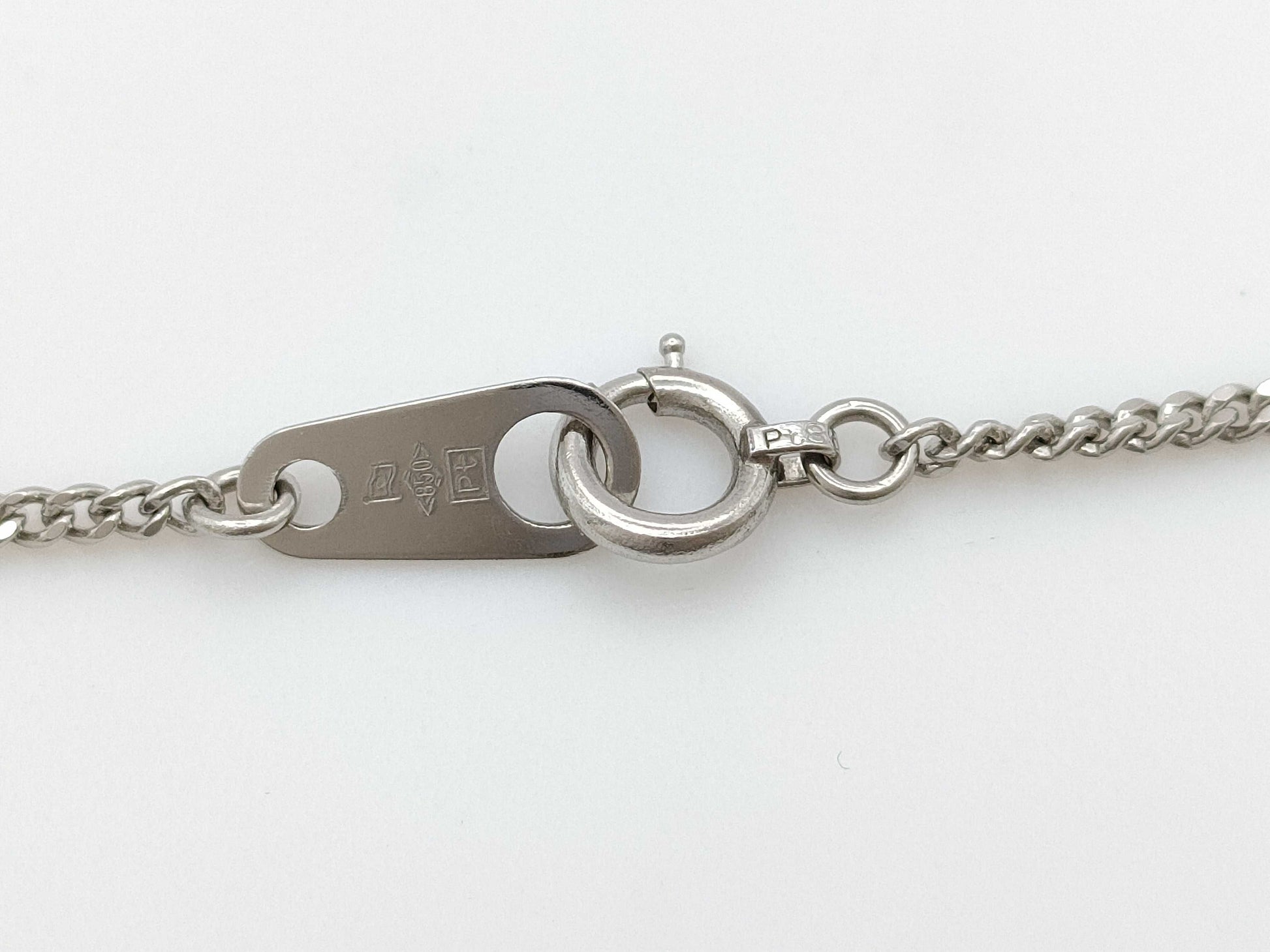 D1.17ct PT900/PT850 5.2g Necklace 