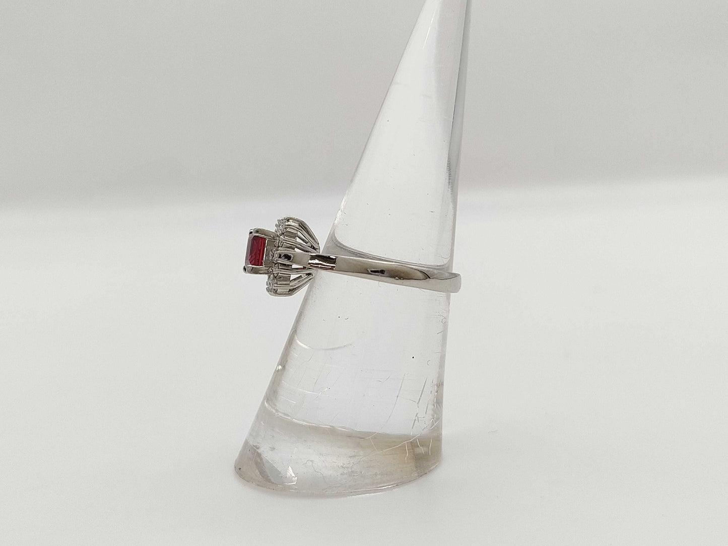 R0.47ct D0.23ct PT900 5.2g Ring 