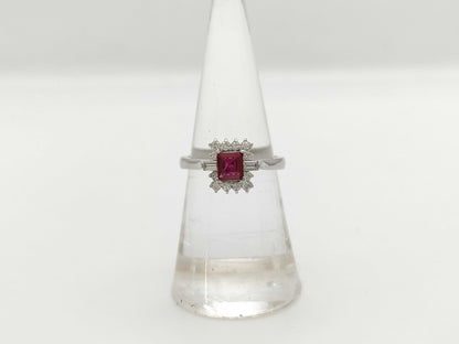 R0.47ct D0.23ct PT900 5.2g Ring 