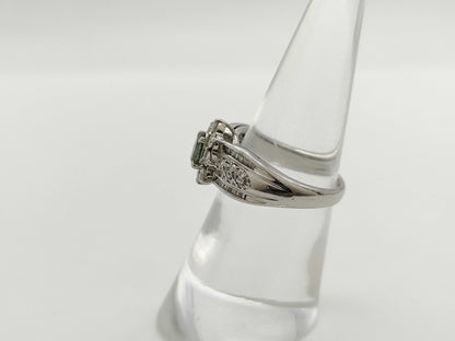 AX 0.36ct D 0.66ct PT900 7.6g Ring 