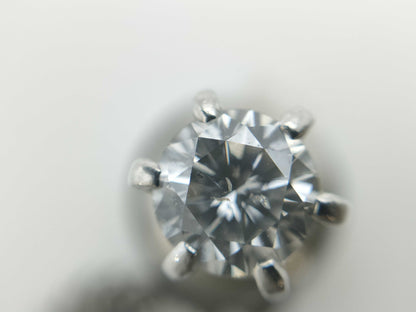 D0.66ct PT900 1.2g Tie Pin/Cufflinks 