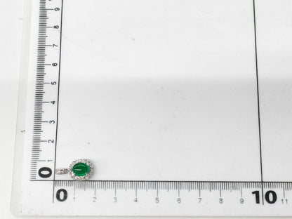 E1.57ct D0.31ct PT900 2.4g Pendant Top 