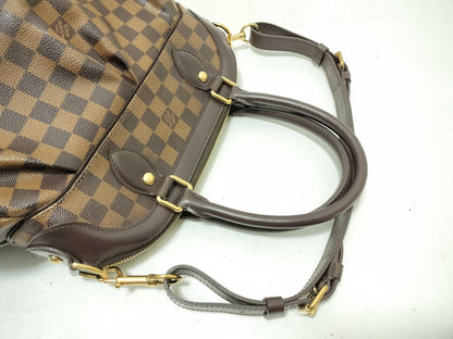 LOUIS VUITTON Damier Trevi PM Handbag Shoulder Bag Serial Handbag