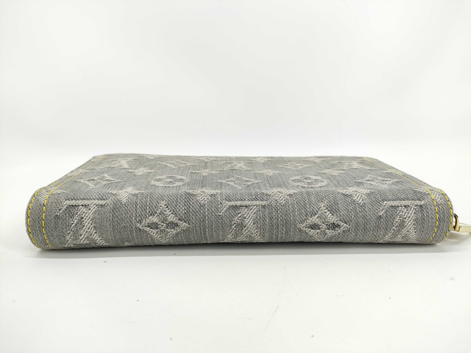 LOUIS VUITTON Monogram Denim Louis Vuitton Denim Zippy Wallet M13214 Wallet