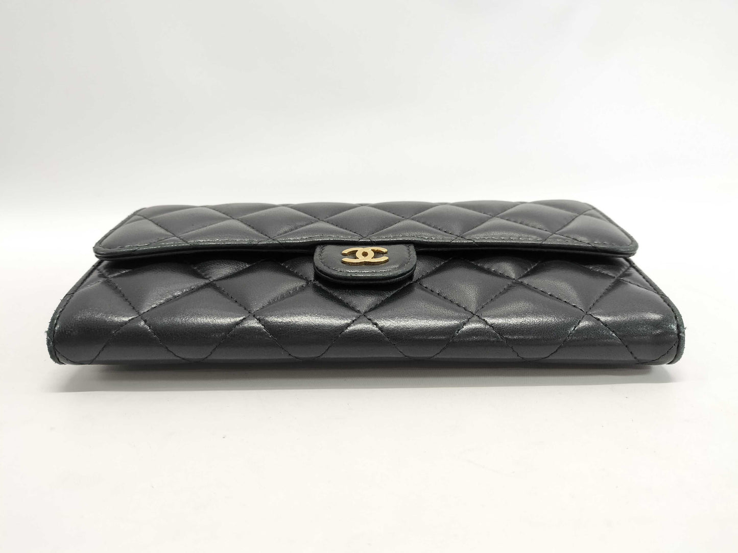 CHANEL CHANEL Long Wallet Gold Hardware Wallet