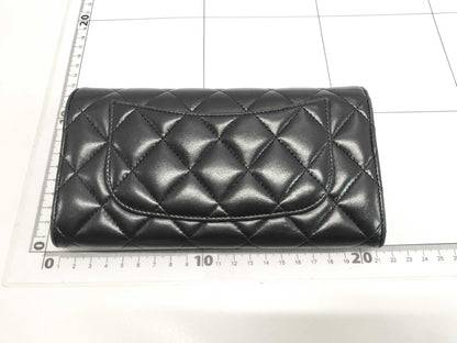 CHANEL CHANEL Long Wallet Gold Hardware Wallet