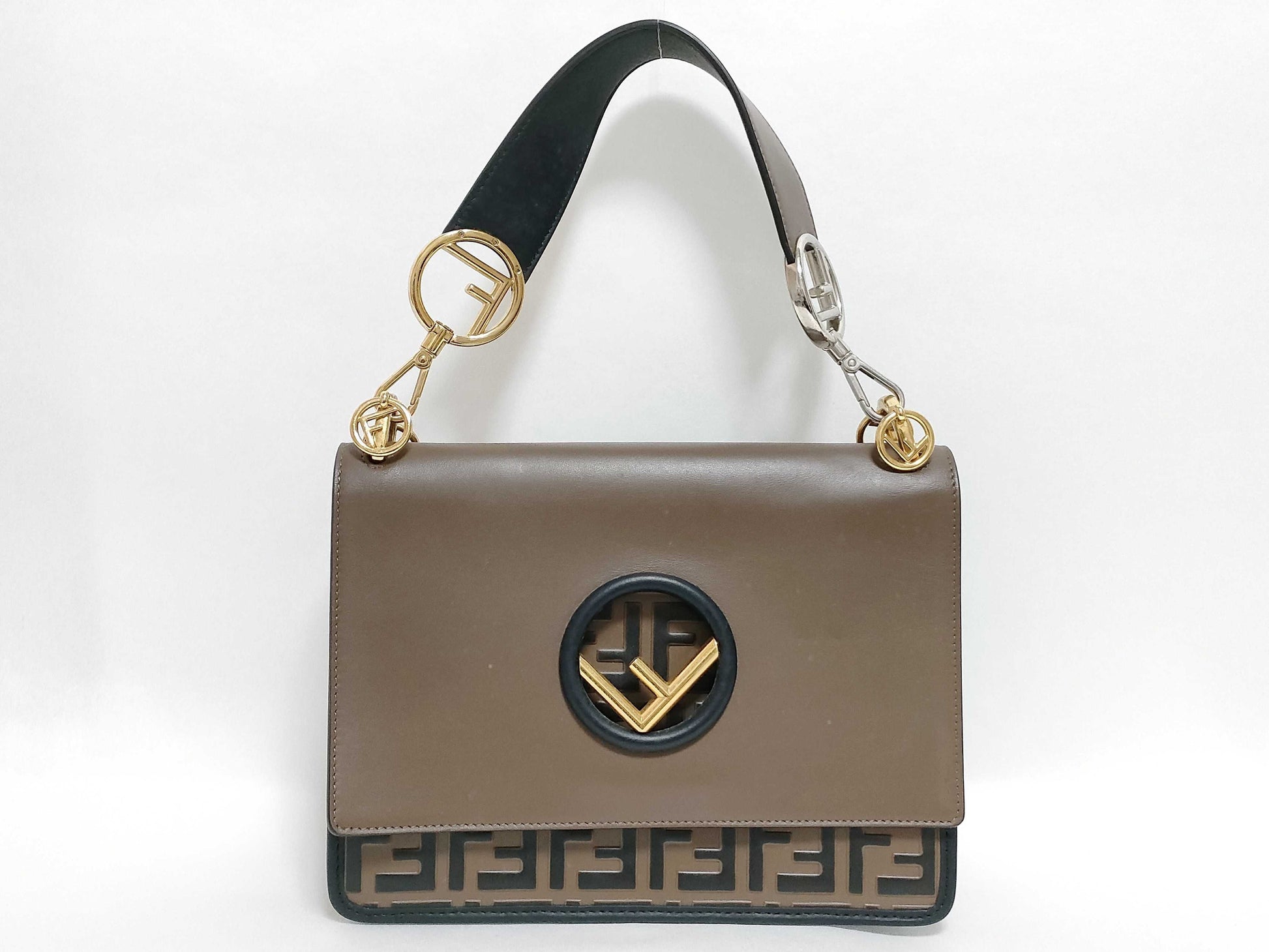 FENDI Zucca pattern FENDI Canayeff shoulder bag