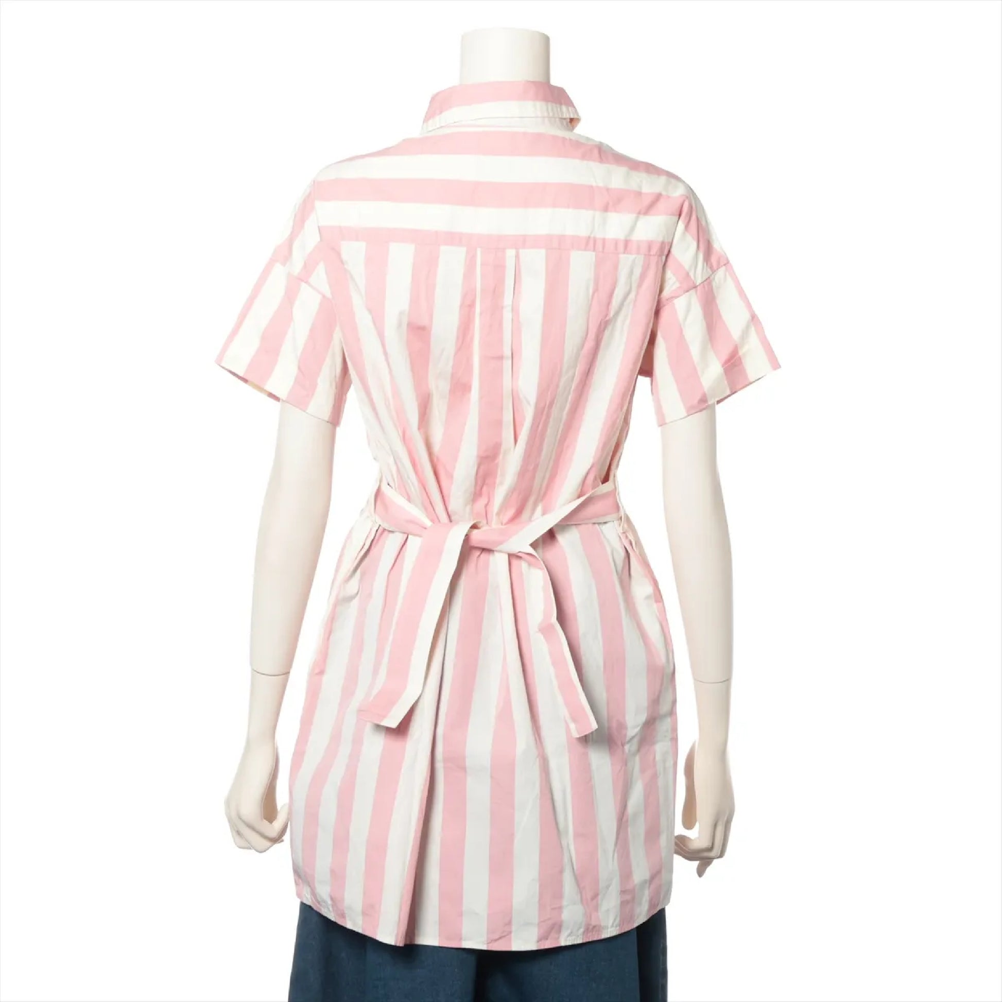 MONCLER Cotton Shirt I19542G00011 with Belt, Size 10, 140cm