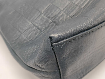 LOUIS VUITTON Louis Vuitton Blue Damier Hand Briefcase Tote Bag