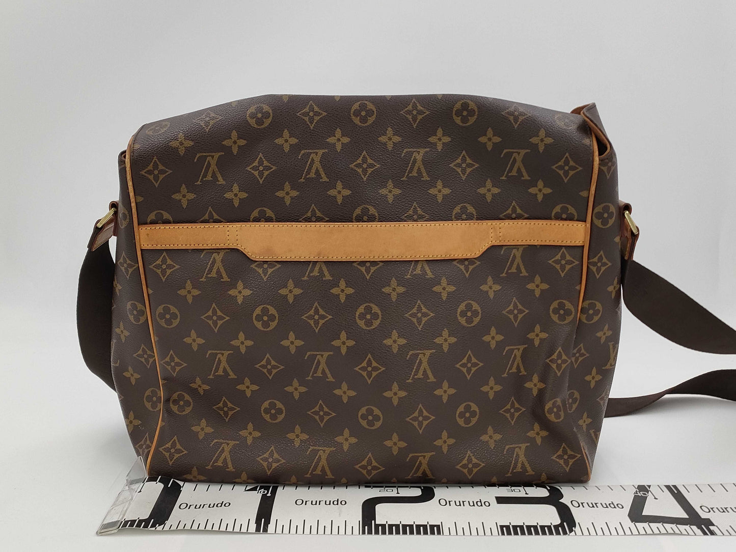 LOUIS VUITTON Louis Vuitton Monogram Large Men's Flap Crossbody Bag Shoulder Bag
