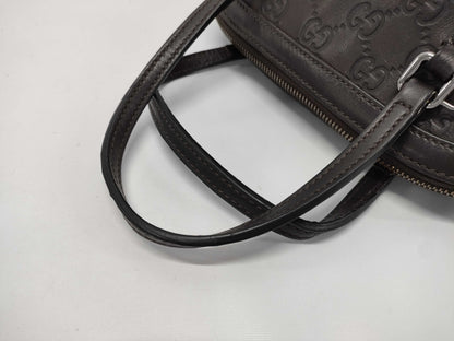 GUCCI Gucci Black Mini Shell Bag Handbag