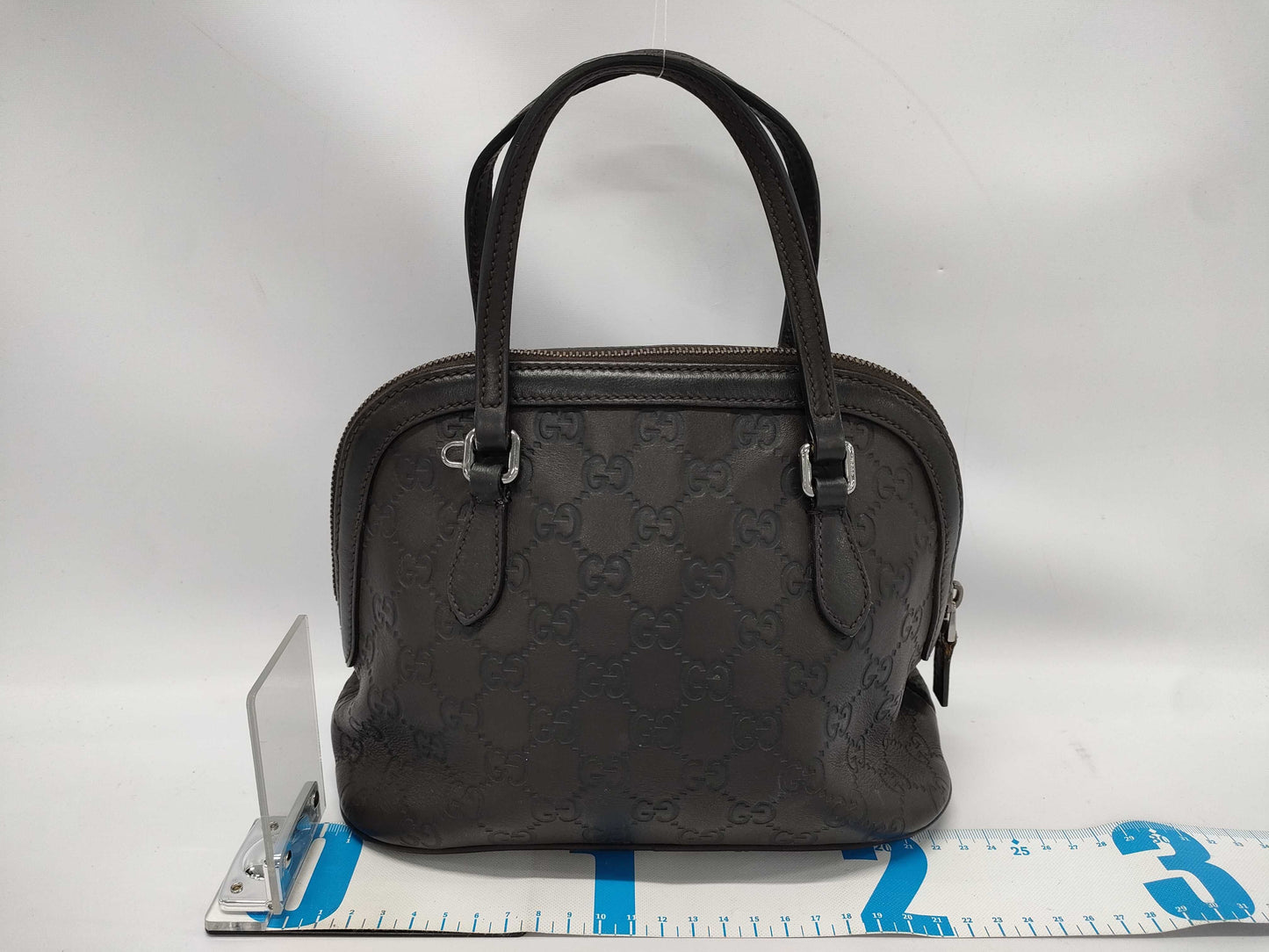 GUCCI Gucci Black Mini Shell Bag Handbag