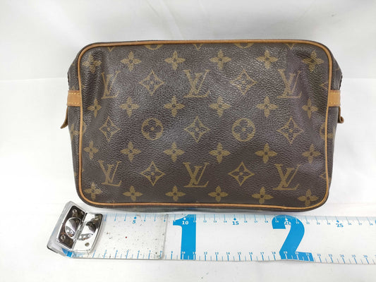 LOUIS VUITTON Monogram Louis Vuitton M51847 Compiègne 23 Second Bag Clutch Bag Monogram Second Bag