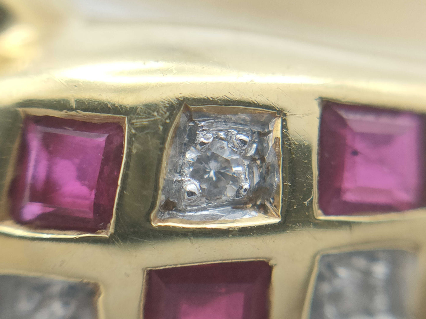 R1.06ct D0.11ct K18 8.4g Ring 