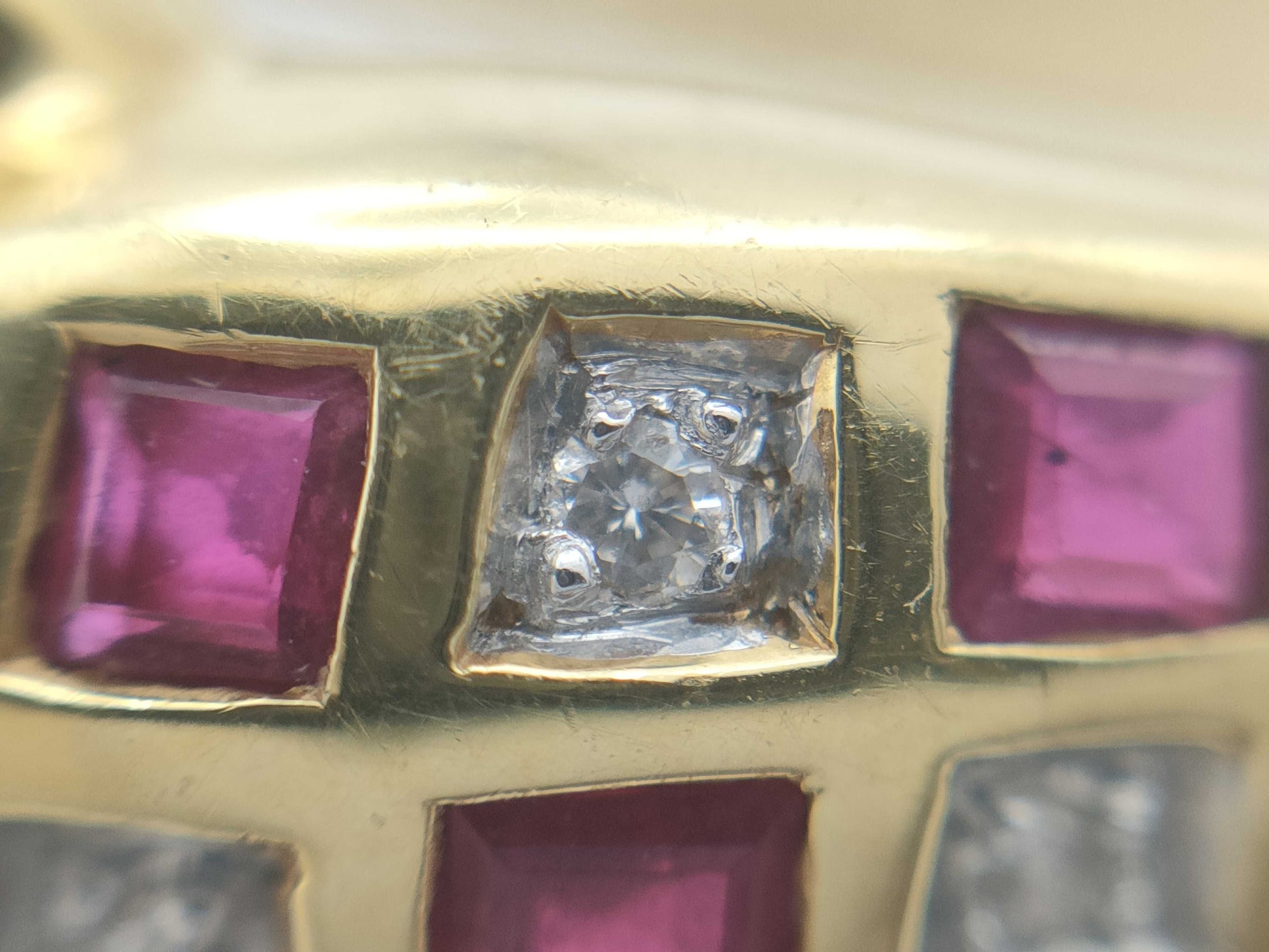 R1.06ct D0.11ct K18 8.4g Ring 