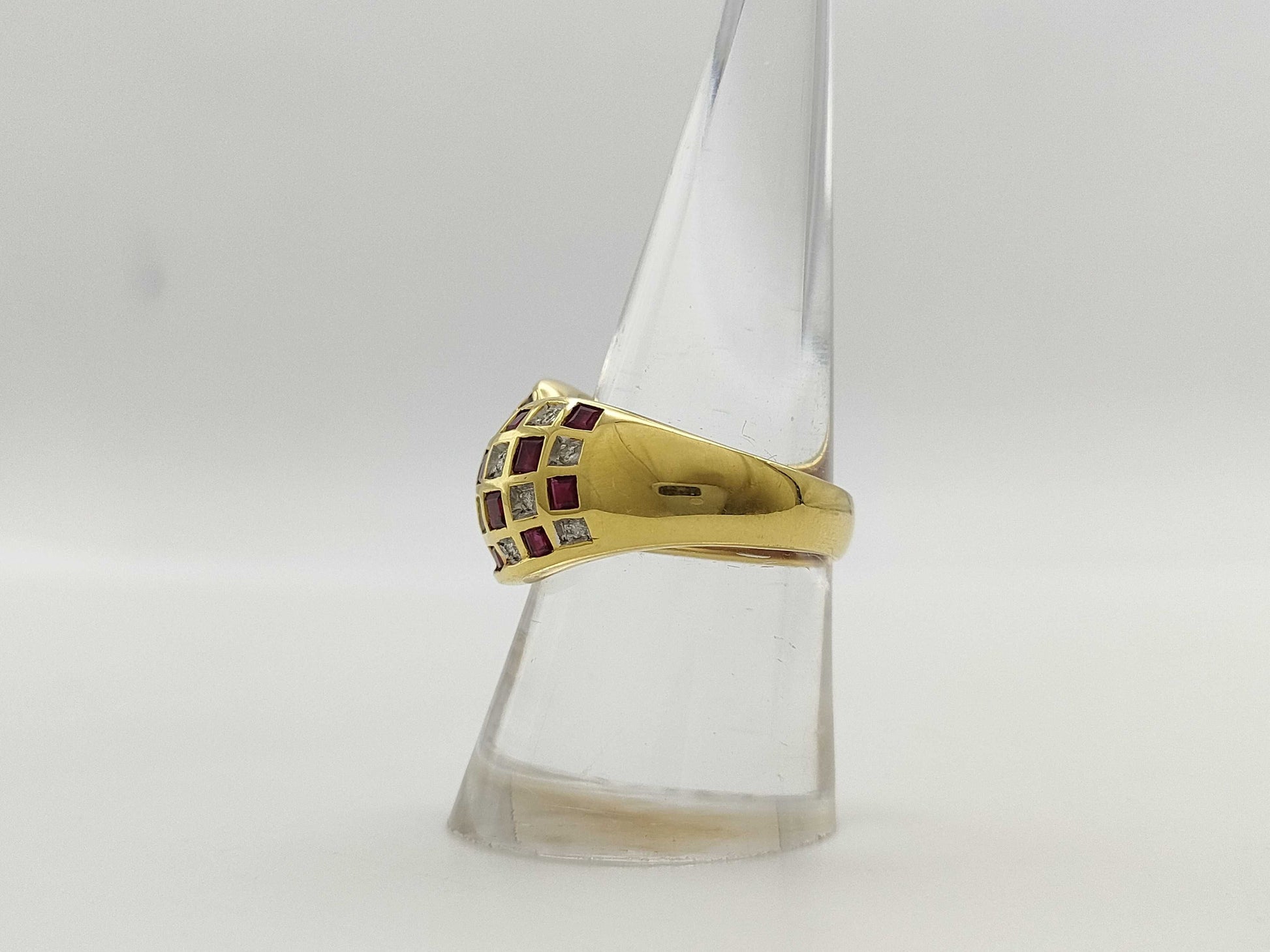 R1.06ct D0.11ct K18 8.4g Ring 