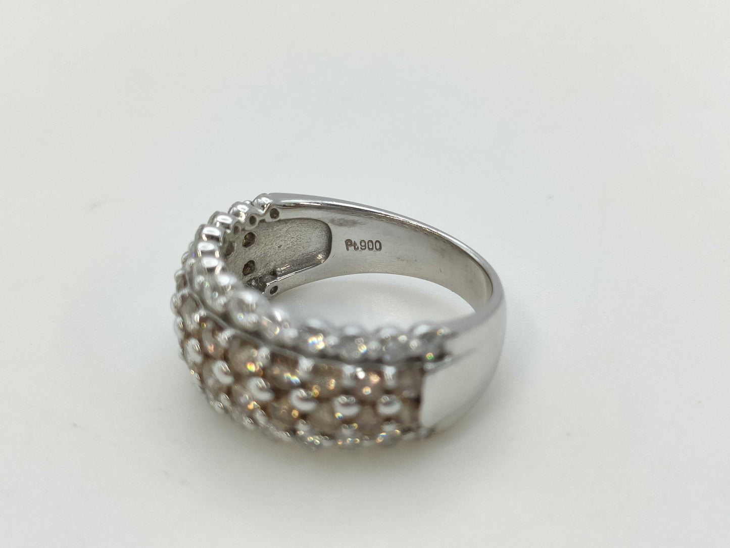 D2.00ct PT900 9.5g Ring 