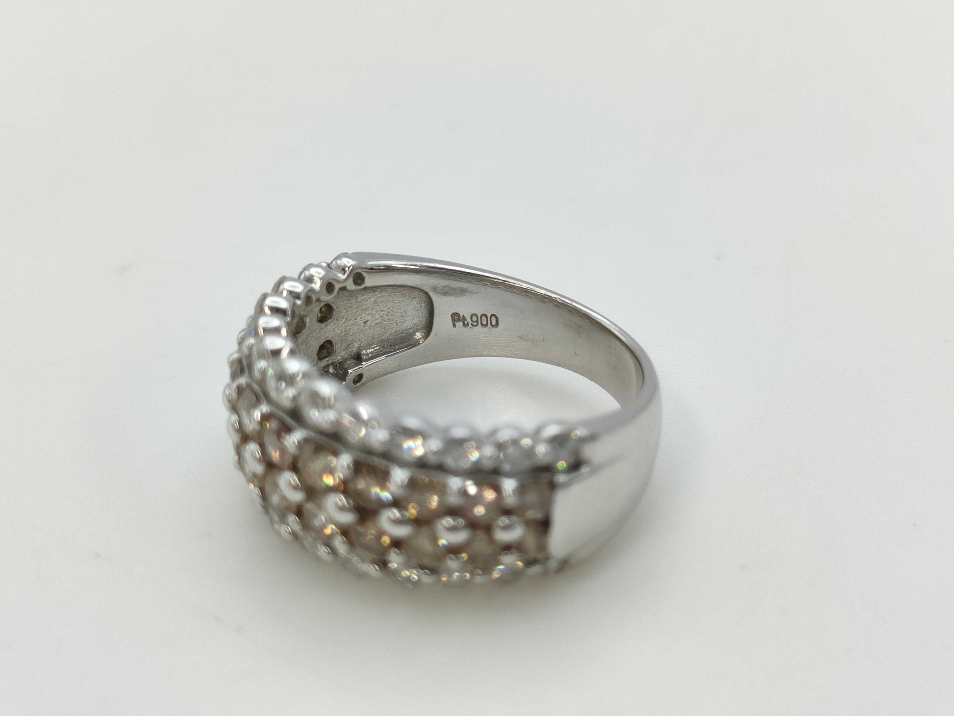 D2.00ct PT900 9.5g Ring 