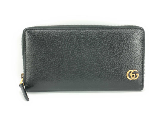 GUCCI GG Marmont 428736 Round Zip Wallet