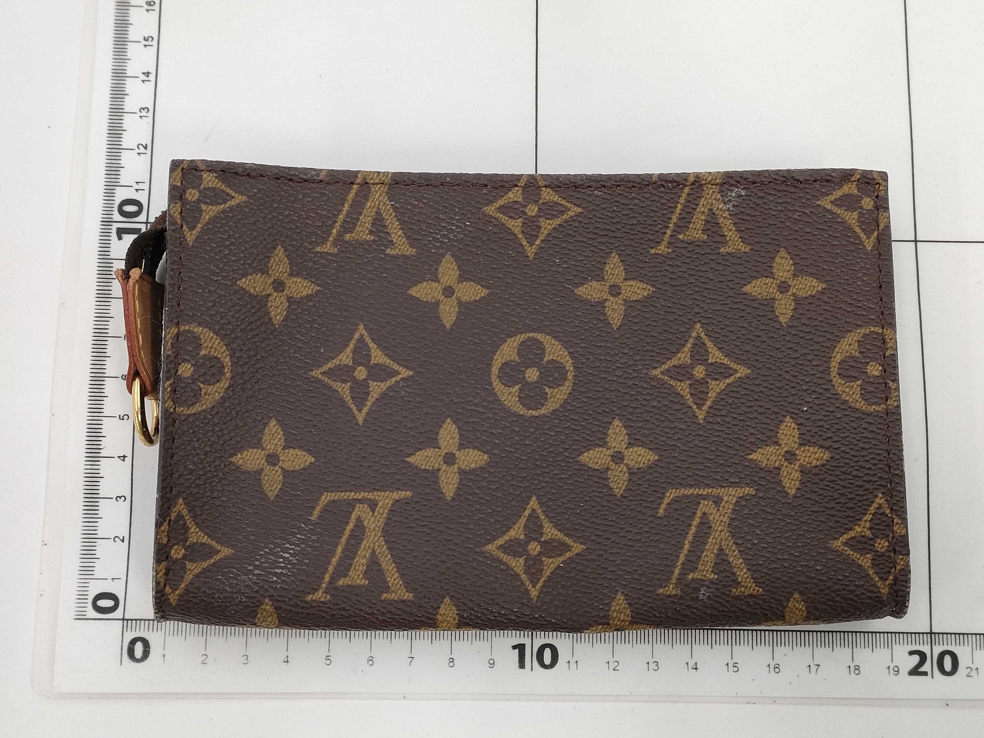 LOUIS VUITTON LV Monogram Bucket Pouch Pouch