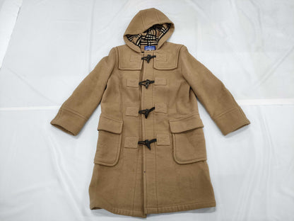 Burberrys Nova Check Duffle Coat, Size 38