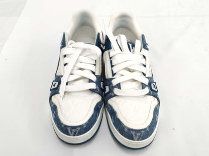 LOUIS VUITTON Louis Vuitton Trainer Sneakers Blue Size 7 Sneakers