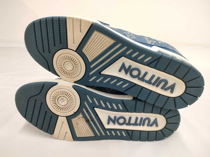 LOUIS VUITTON Louis Vuitton Trainer Sneakers Blue Size 7 Sneakers