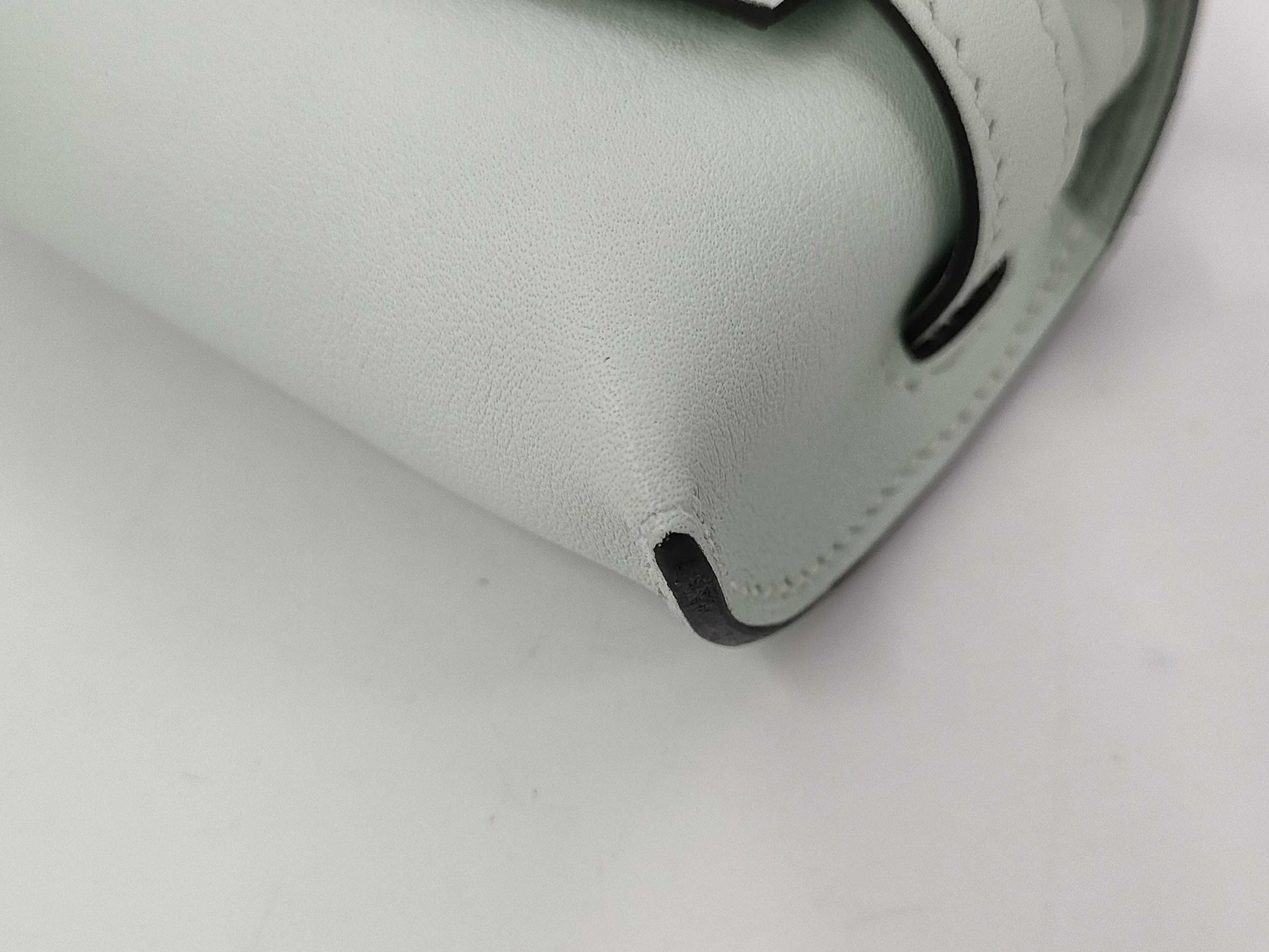 HERMES Kelly Festival Mint K Stamp Key Case/Key Holder