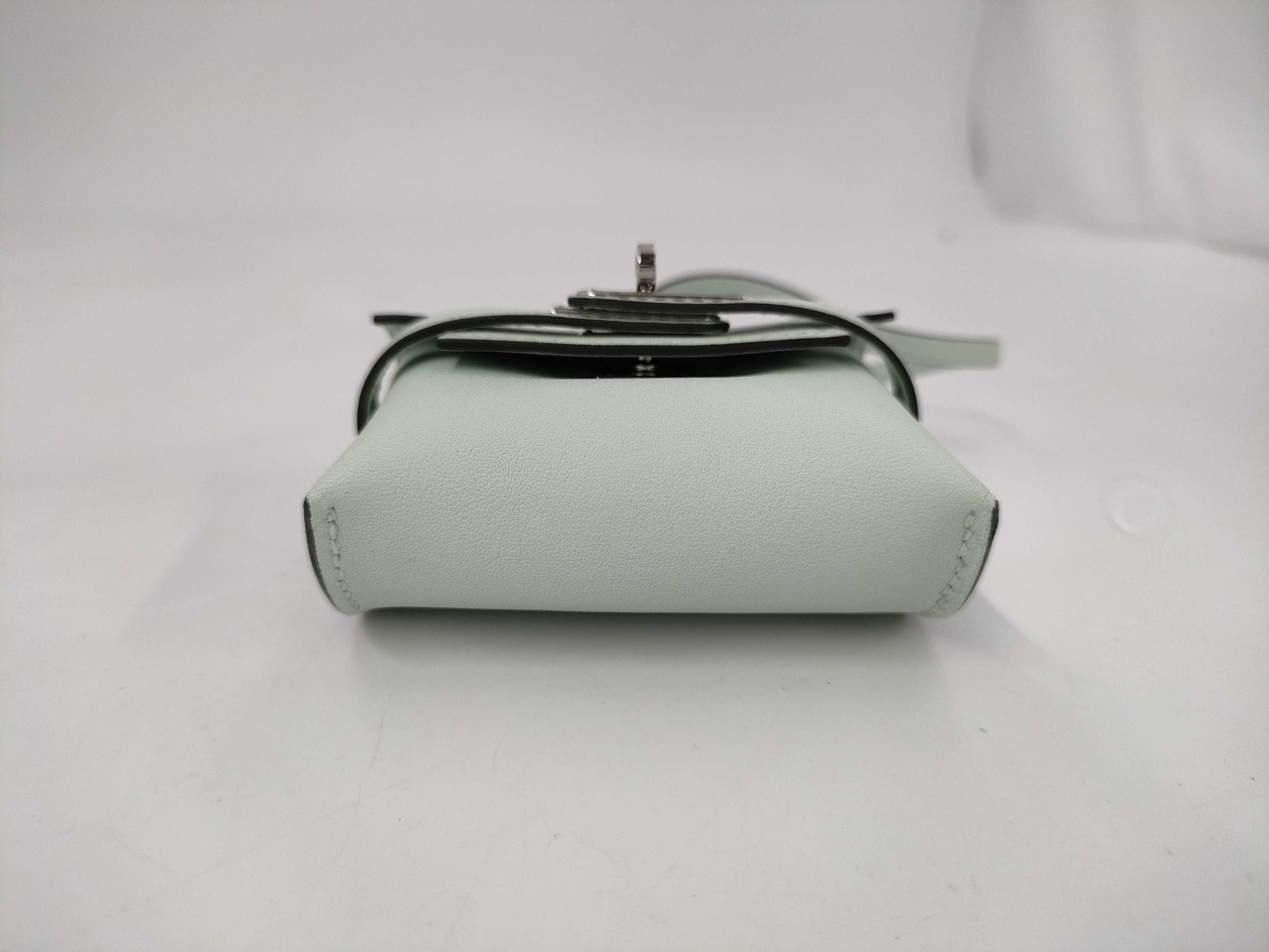 HERMES Kelly Festival Mint K Stamp Key Case/Key Holder