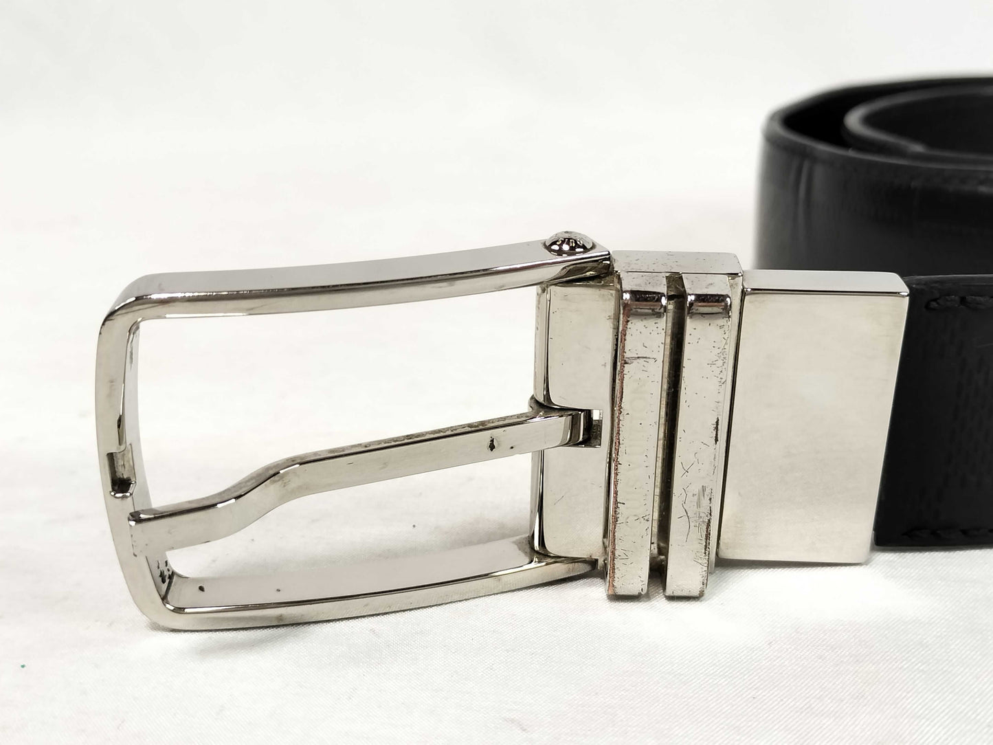 LOUIS VUITTON Damier Infini Louis Vuitton Damier Infini Santur Belt M9674 Belt