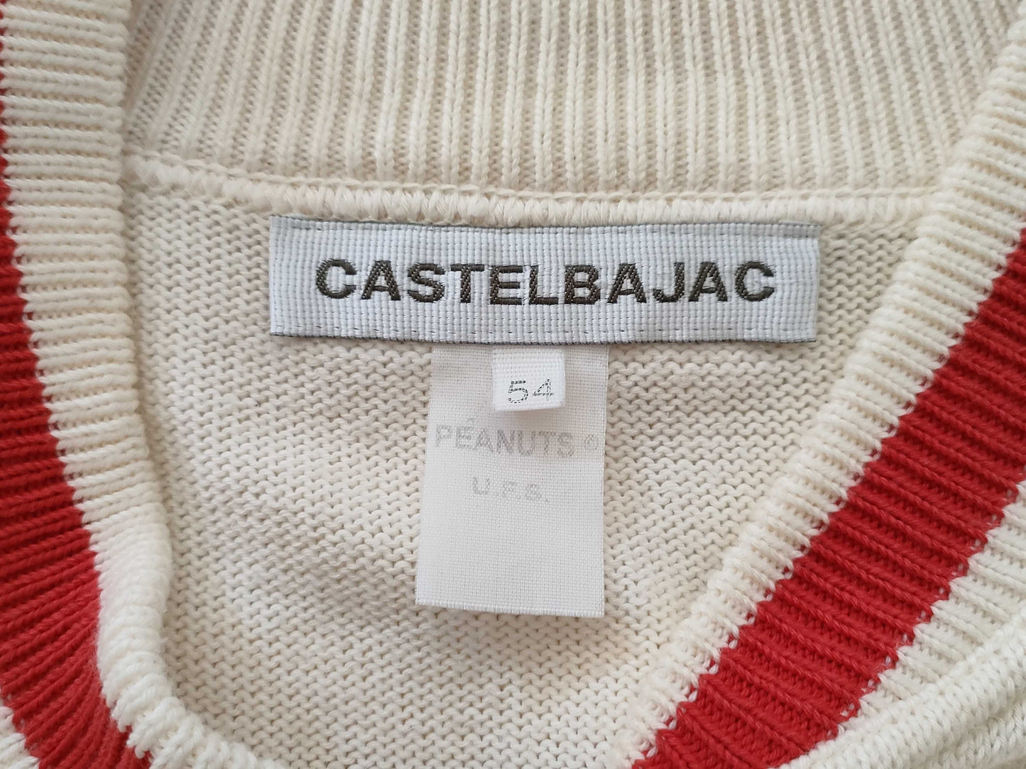 CASTELBAJAC CASTELBAJAC Snoopy Driver's Knit Blouson Size 50 Tops