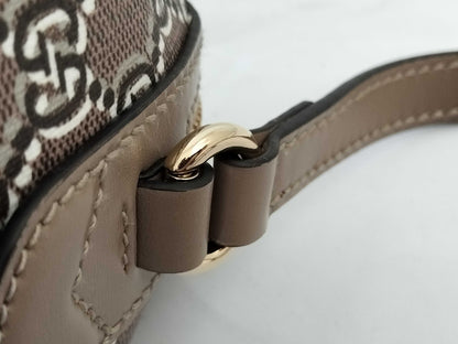 GUCCI GG Shadow Shoulder Bag 796231 Beige Shoulder Bag