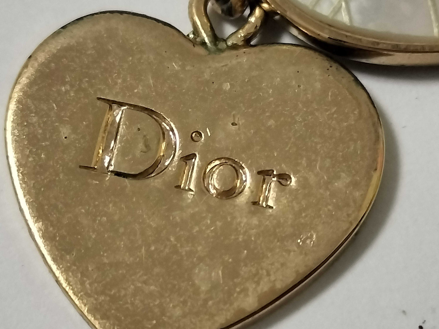Dior Heart Motif Earrings