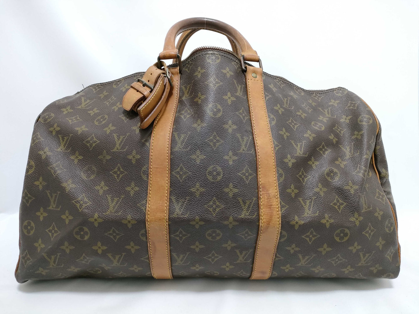 LOUIS VUITTON Monogram Keepall 50 Boston Bag