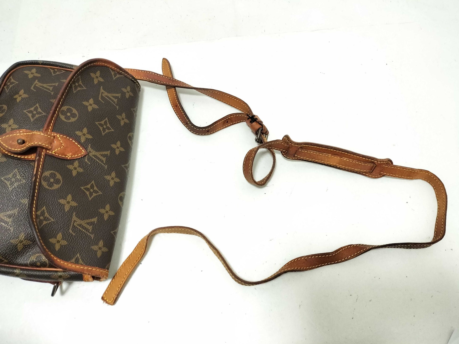 LOUIS VUITTON Monogram Gibessier PM Shoulder Bag