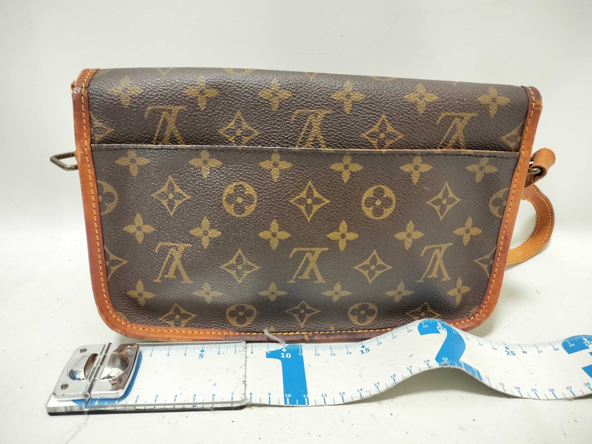 LOUIS VUITTON Monogram Gibessier PM Shoulder Bag
