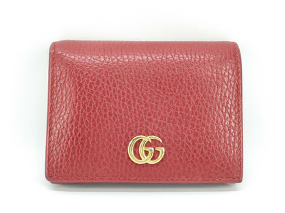 GUCCI Marmont Medium Wallet Red 456126 Wallet