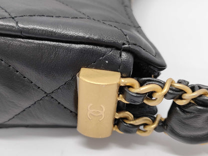 CHANEL Chanel 19 Lambskin Hobo Chain Shoulder Bag