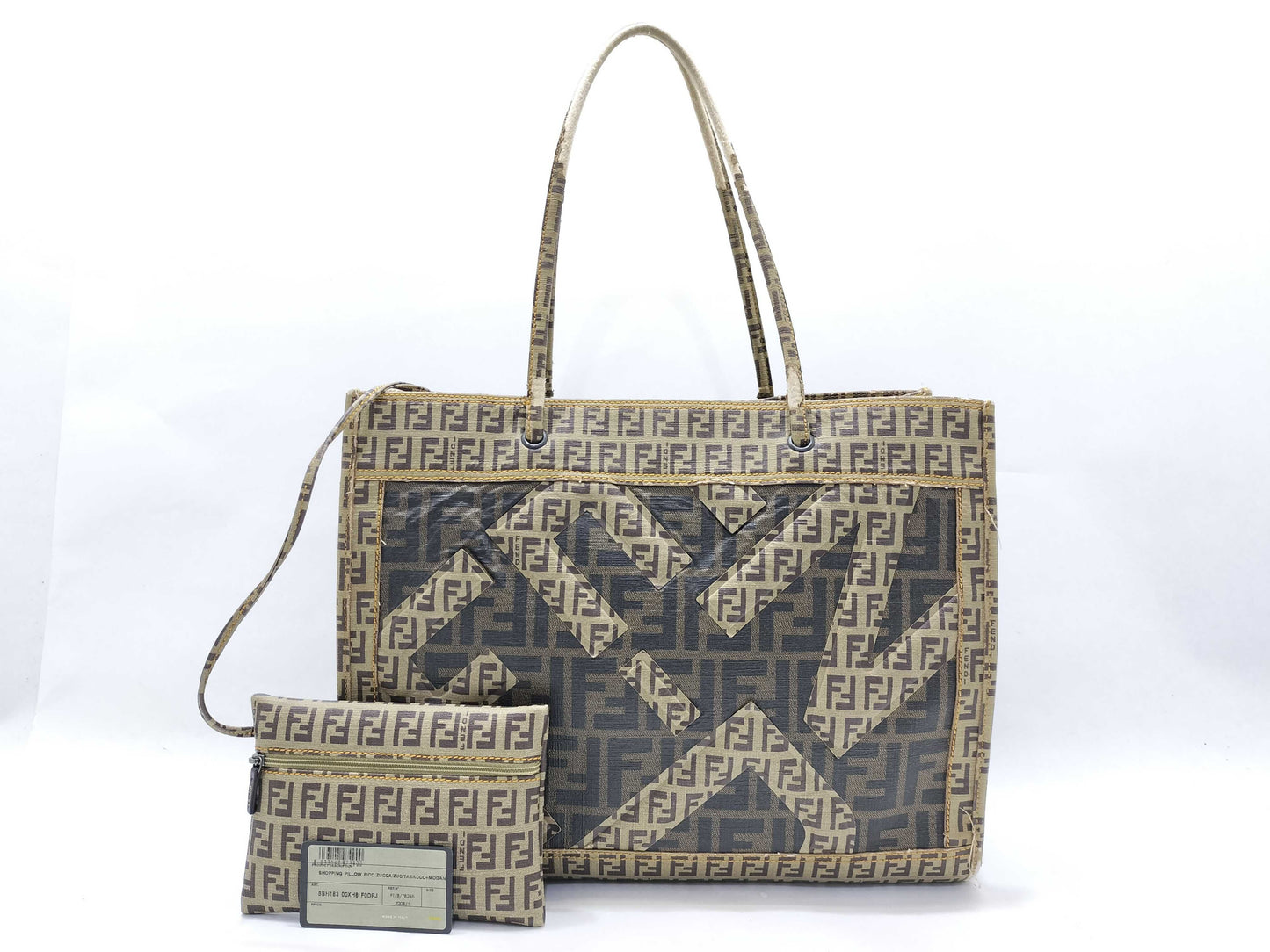 FENDI Zucca Tote Bag 8BH183【02】