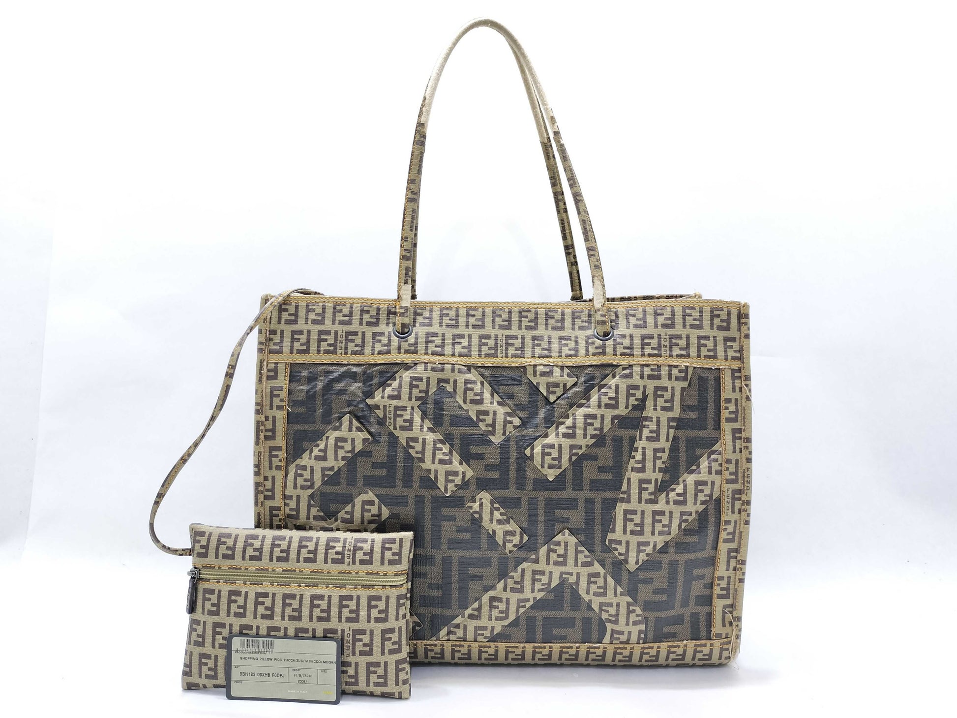 FENDI Zucca Tote Bag 8BH183【02】